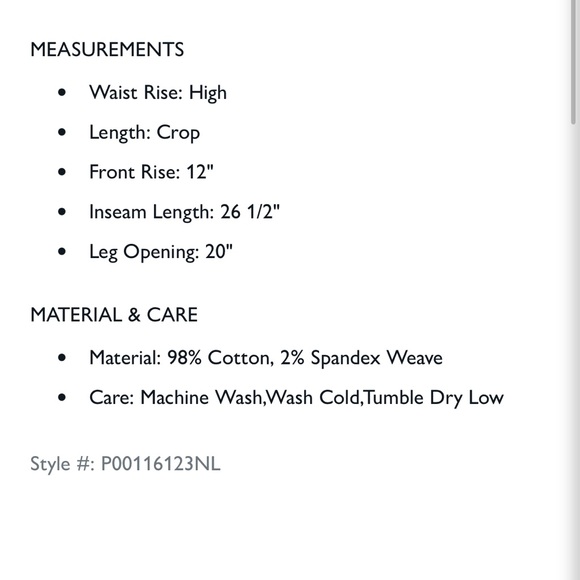 PISTOLA SOPHIE WIDE LEG UTILITY PANT - Picture 14 of 14